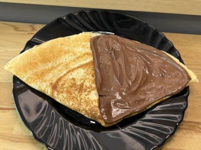 Pancake with cream - make it by yourself Smiley Palačinke delivery
