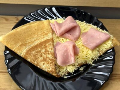 Pancake with ham Smiley Palačinke delivery