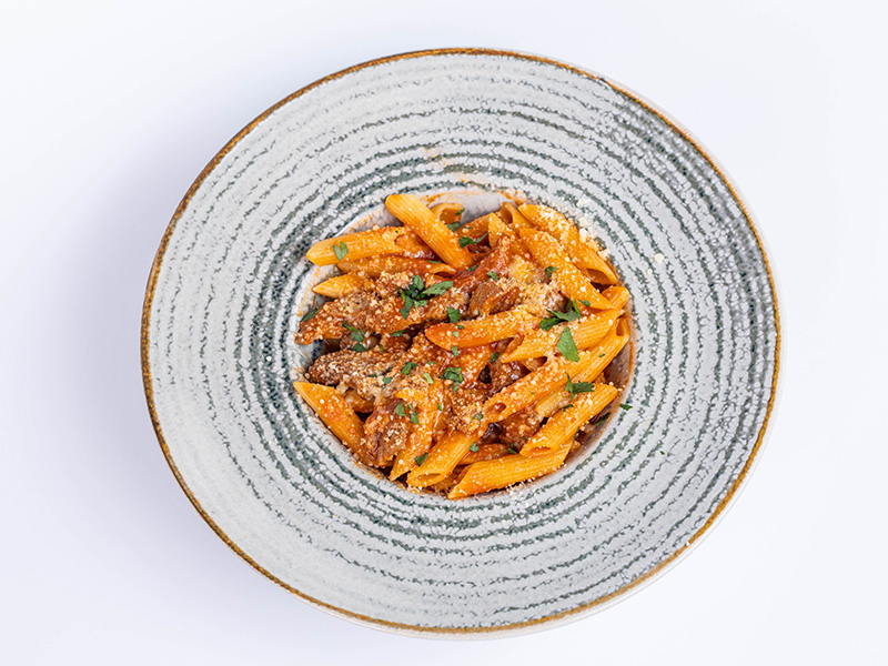 Penne sa biftekom dostava