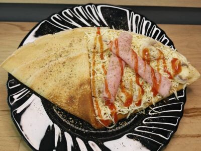 Pizza pancake Smiley Palačinke delivery
