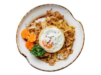 Gyudon japanese stewed beef Mi Đa House delivery