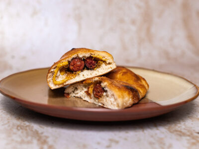 Sausages in a bun Đenova Picerija delivery