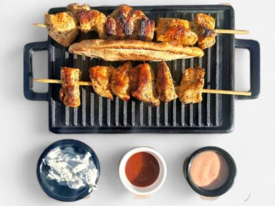 Chicken souvlaki box Kod Šmece delivery