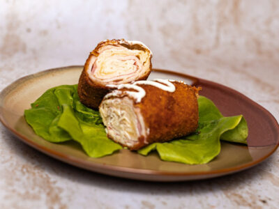 Fried pancake with ham Đenova Picerija delivery