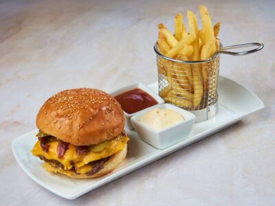 Smash burger double Admiral Bet Pub dostava