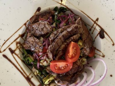 Steak salad Maria Partel delivery