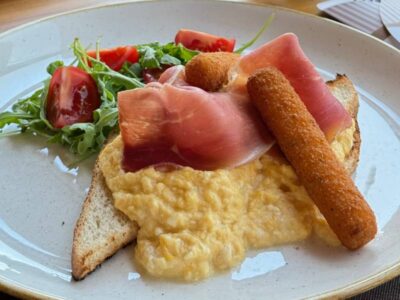 Scrambled egg cream Maria Partel delivery