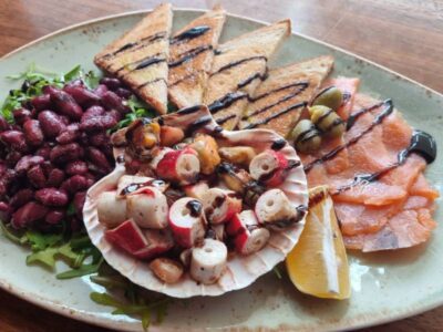 Mediterranean plate Maria Partel delivery