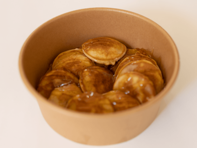 Mini american pancakes with honey Banjac 1982 delivery