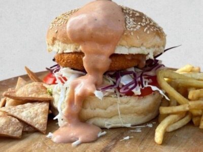 Chicken burger Kod Šmece delivery