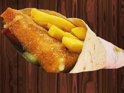 Fried cheese in tortilla Kod Šmece delivery