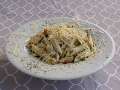 Pasta pesto di pollo Amos picerija delivery