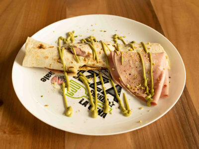 Pistachio fresco wrap Banjac Pizzeria delivery
