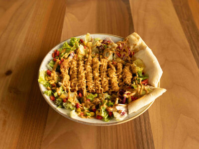 Tropical protein salad Banjac Pizzeria delivery
