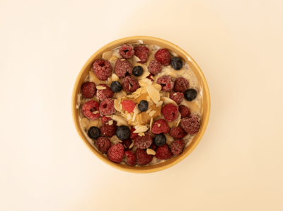 Chia pudding peanut butter and raspberry Branč delivery