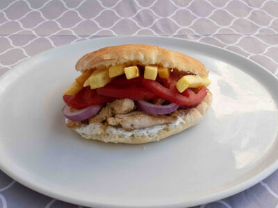 Gyro sandwich Amos picerija delivery