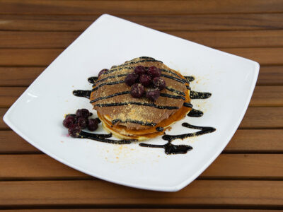 American pancake with eurocream Crispy delivery