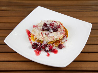 Raffaello amercian pancake Crispy delivery