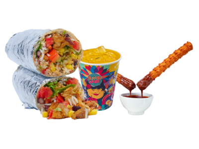 Pikantna piletina grande Burrito obrok Burrito Madre Šabac dostava