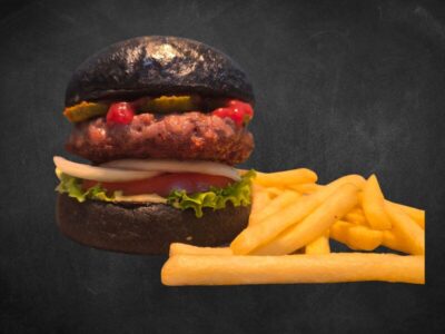 Negro klasik burger La Fiesta Tex-Mex dostava