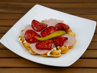 Srpkinja salty bubble waffle Crispy delivery