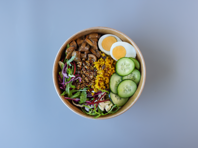 Healthy and fresh veggie salad Burrito Madre Šabac delivery
