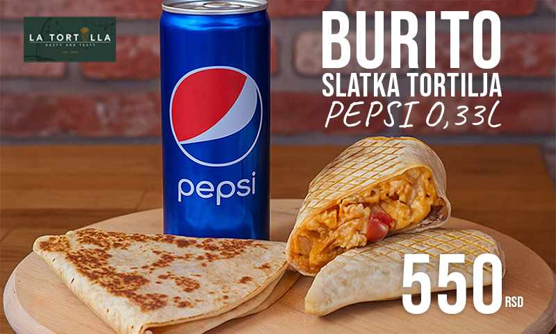 Burito Slatka Tortilja Akcija Loznica