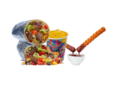 Grande pečene pečurke Burrito obrok Burrito Madre Šabac dostava