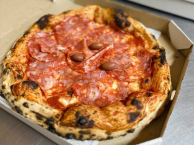 Diavola pizza Romeo & Giulia Pizzeria delivery