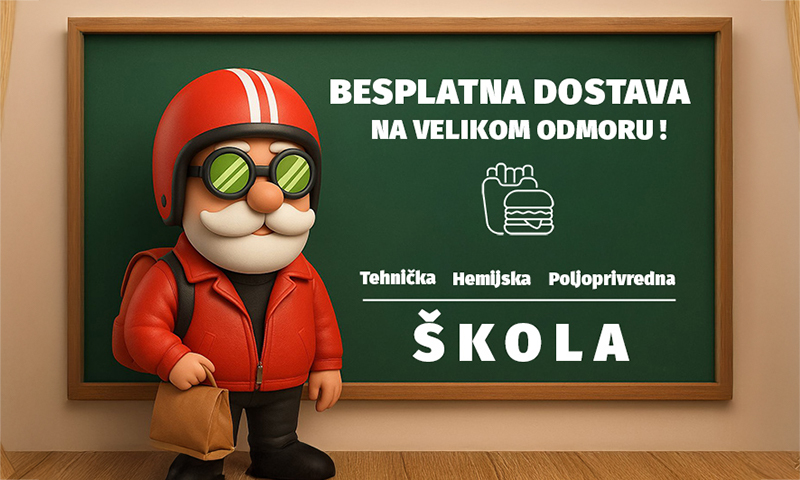 Besplatna Dostava Veliki Odmor