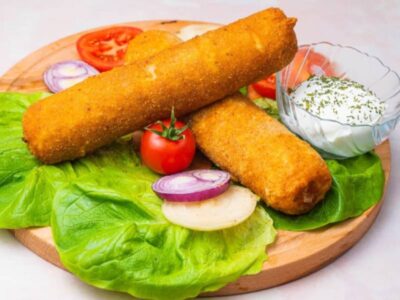 Karadjordje chicken steak box Kod Šmece delivery