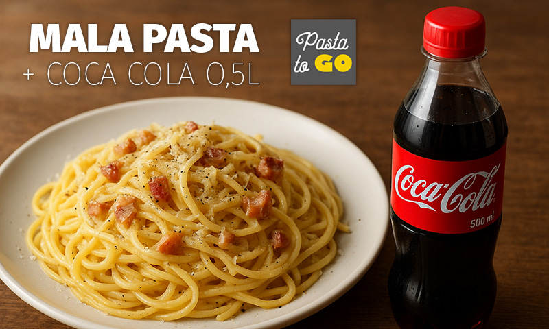 Mala Pasta + Coca Cola 0,5l