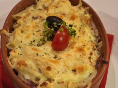 Toskana zapečena pasta Rispetto dostava