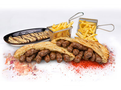Ćevapi slatki combo meni double Walter Nova Pazova dostava