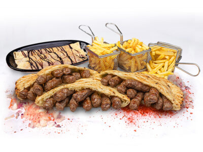 Ćevapi slatki combo meni triple Walter Nova Pazova dostava