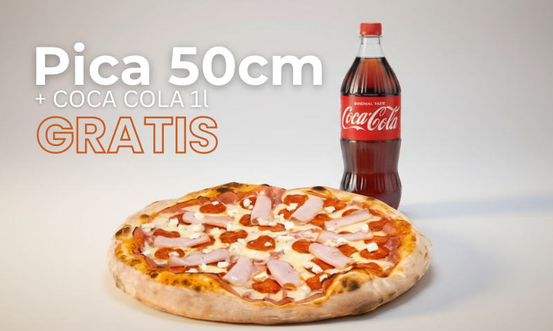 50cm + coca cola