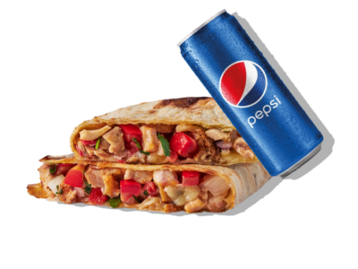 Kesadilja Achiote piletina + Pepsi 0.33L Burrito Madre Šabac dostava