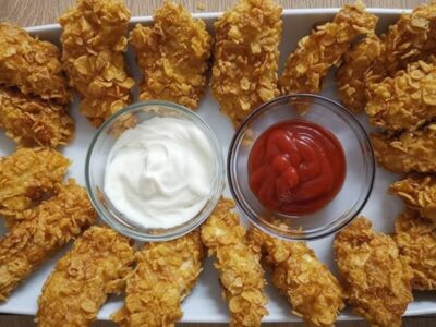 Chicken strips + pomfrit Klops dostava