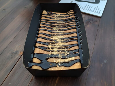 Pancake white cream Mona Lisa Burger Bar delivery