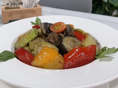 Grilled vegetables A Kitchen delivery