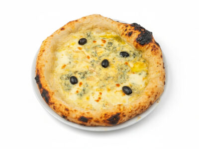 Quattro formaggi pizza Angolo Pizza delivery