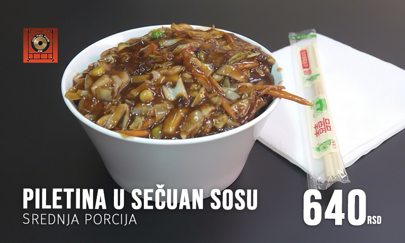 Piletina  u Sečuan Sosu