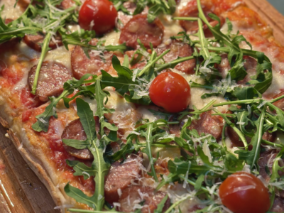 Romana pica parče sa kobasicom Bianco Ruma dostava