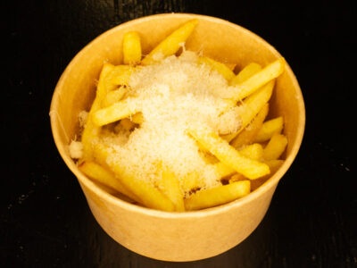 French fries parmesan Hot Spud delivery