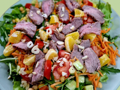 Premium Rumpsteak salad Zdrava Priča delivery