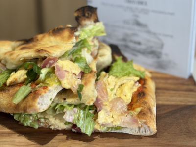 Egg’n’Bacon sendvič Bianco Ruma dostava