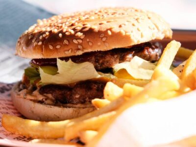 Smoked smash burger Nadla delivery