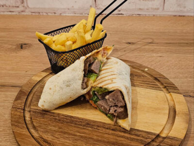 Burger tortilja Food Distrikt dostava
