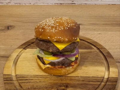 Dupli čizburger Food Distrikt dostava