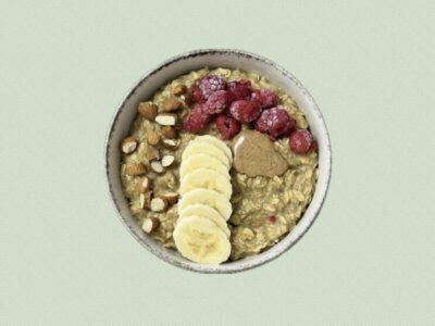 Malina - Banana ovsena kaša Kod Šmece Crepes dostava